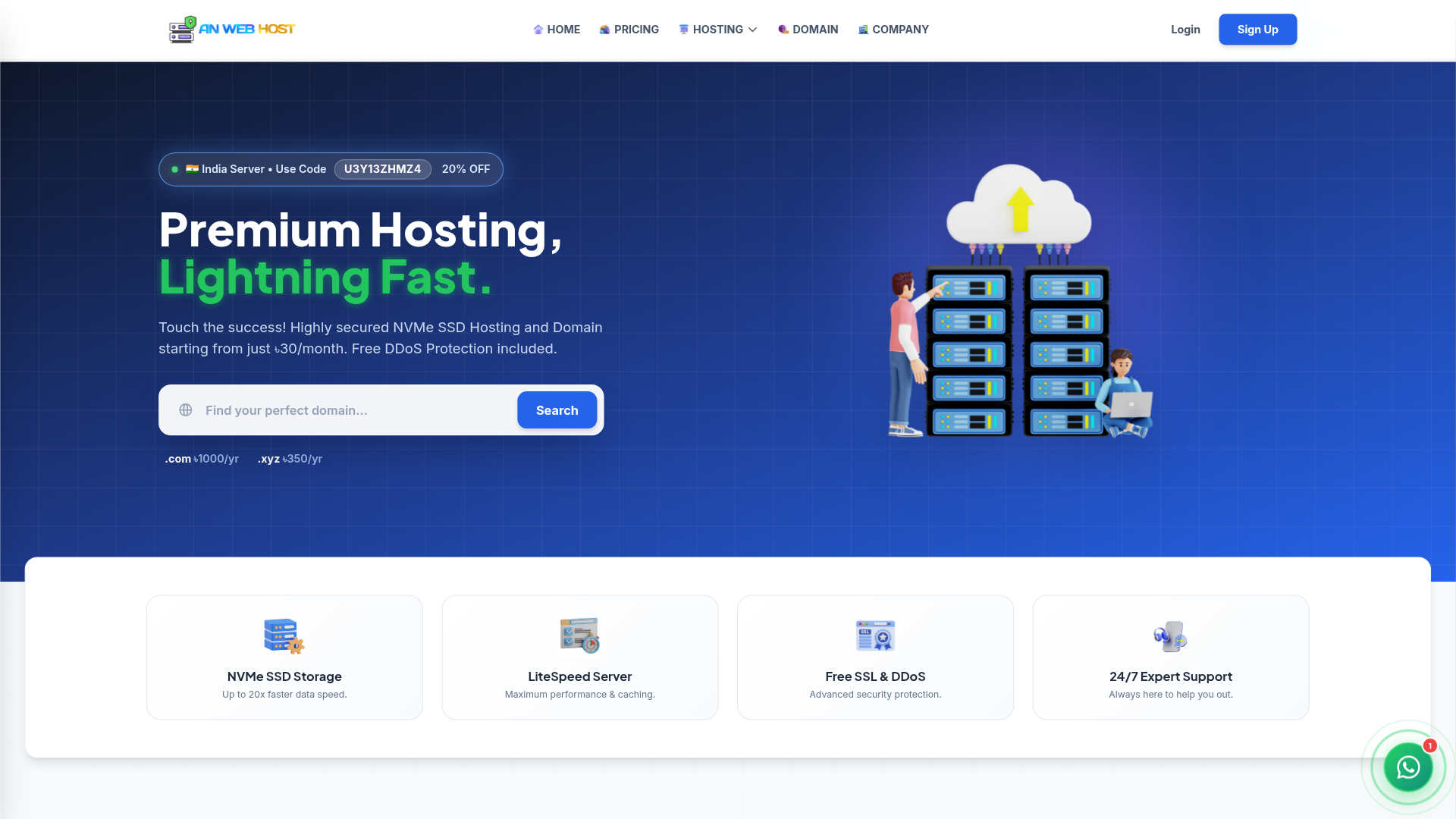 AN WEB HOST